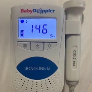 Like new fetal heartrate Doppler